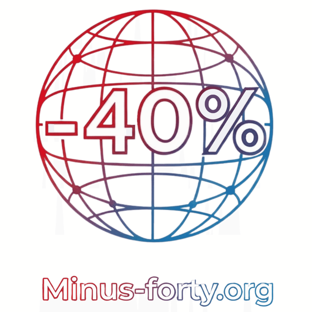 The -40% Movement Logo
